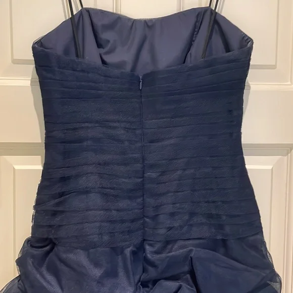 Navy Liancarlo Couture dress - Picture 4 of 6